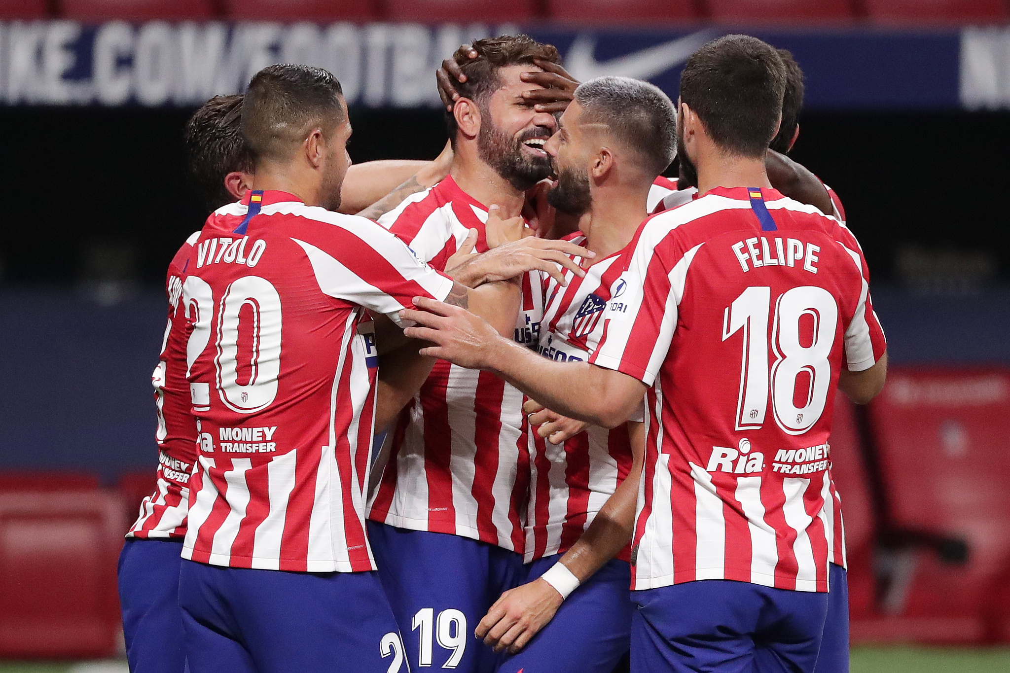 马德里竞技鏖战取胜，赢得最后胜利